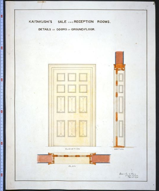 DETAILS OF DOORS OF GROUNDFLOOR
