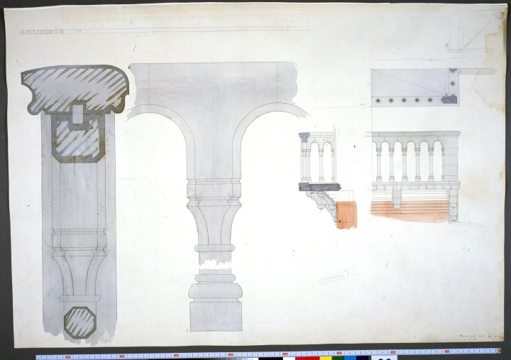 欠（FULL SIZE DETAILS OF　BALCONY）