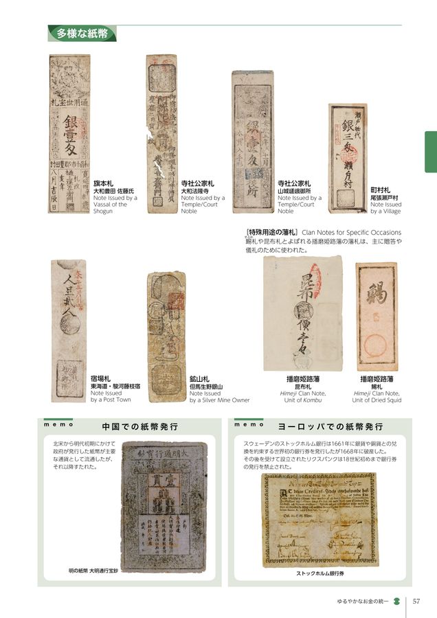 【希少】藩札 貨幣博物館 常設展示図録