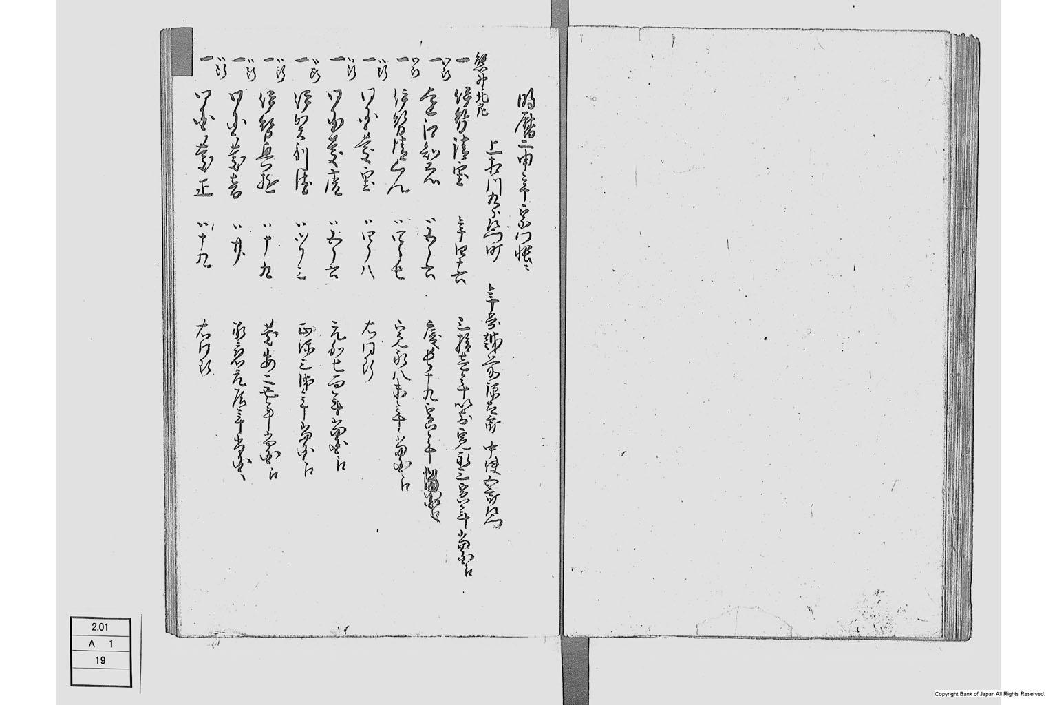 地他国古書之写並同諸向聞書