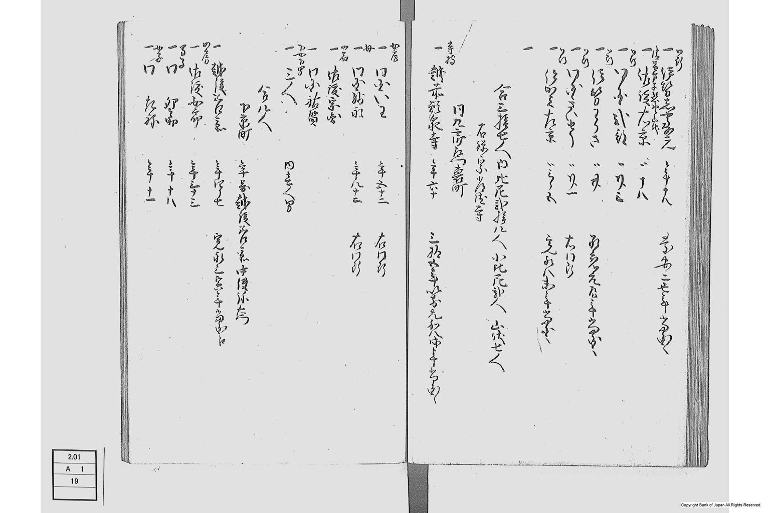 地他国古書之写並同諸向聞書