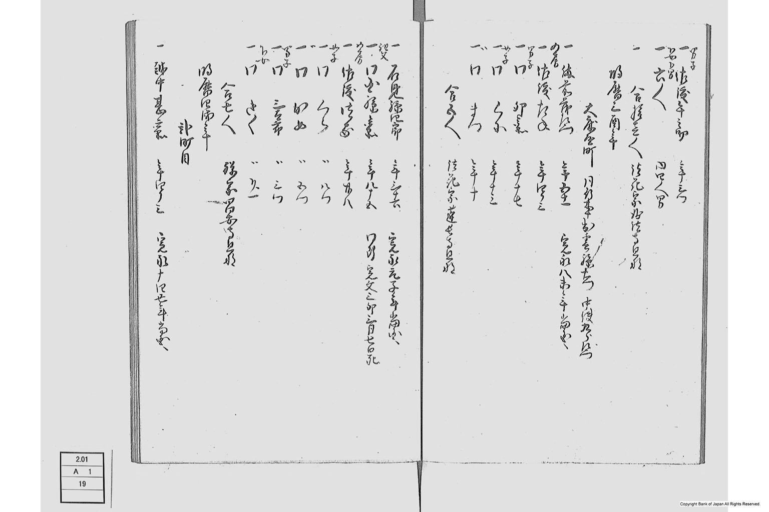 地他国古書之写並同諸向聞書