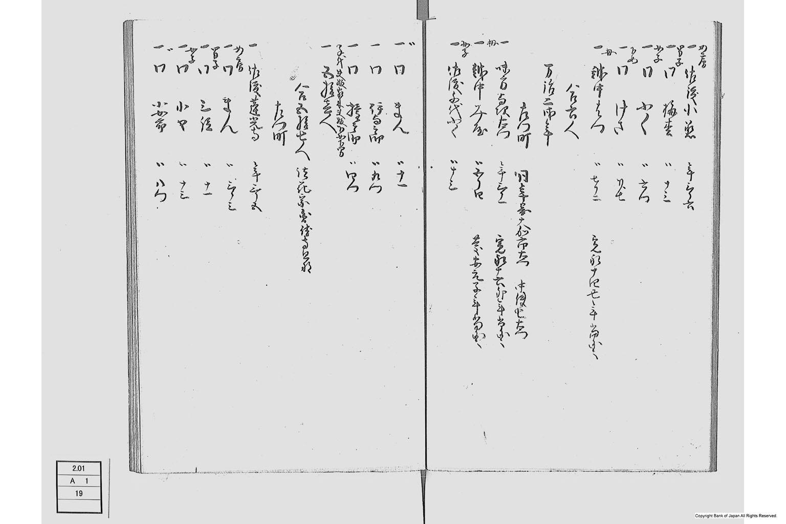 地他国古書之写並同諸向聞書