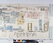 浅草橋場町百文銭吹場所新規建絵図面