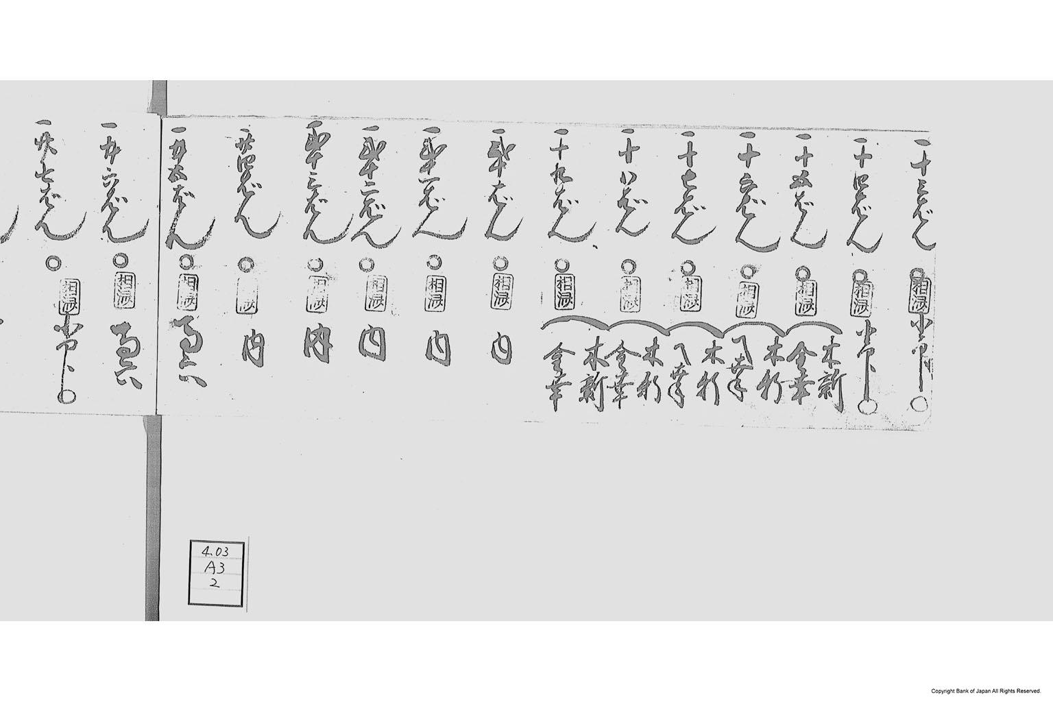 薩州様紙上納番付帳