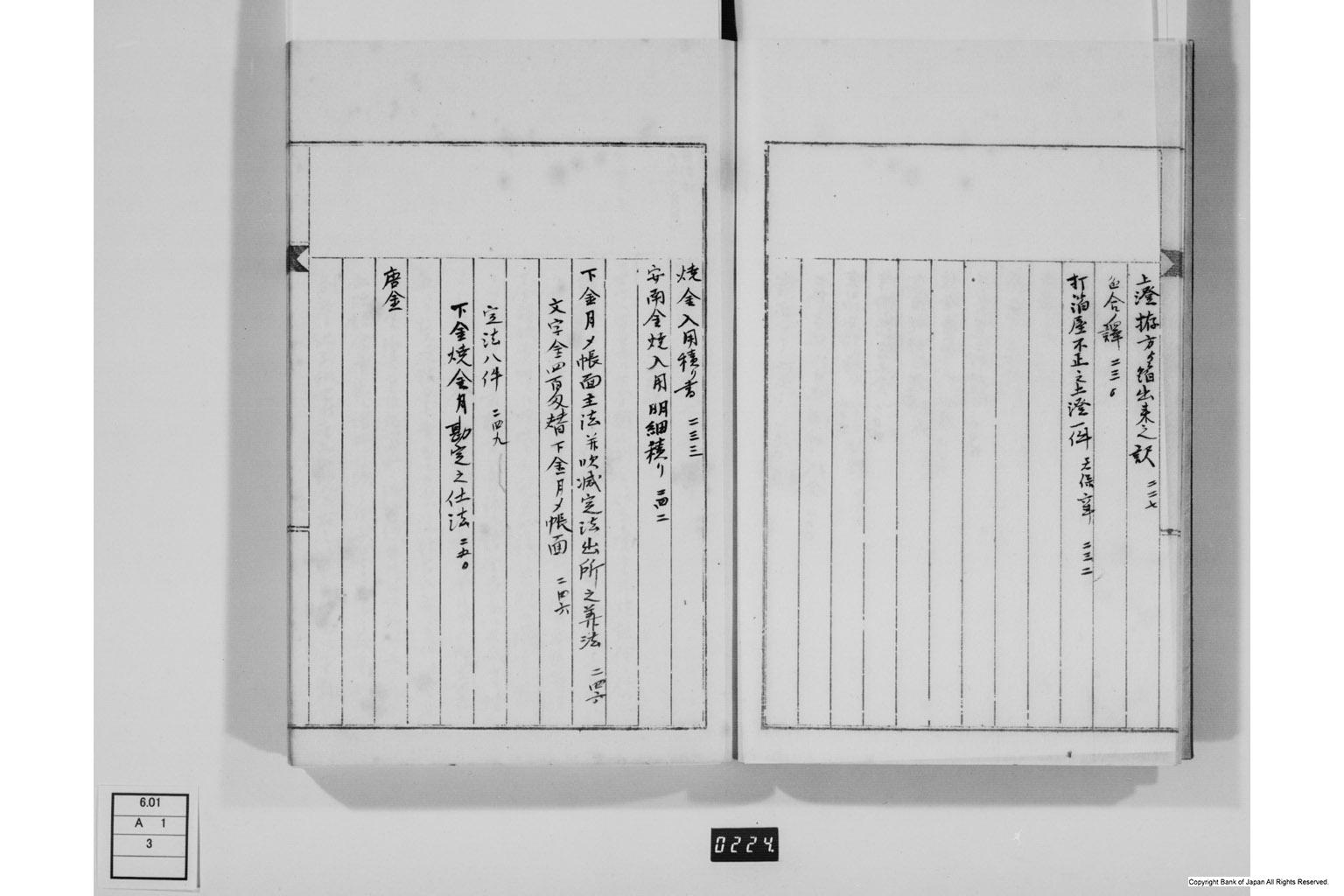 永野家文書三・御用方実用記