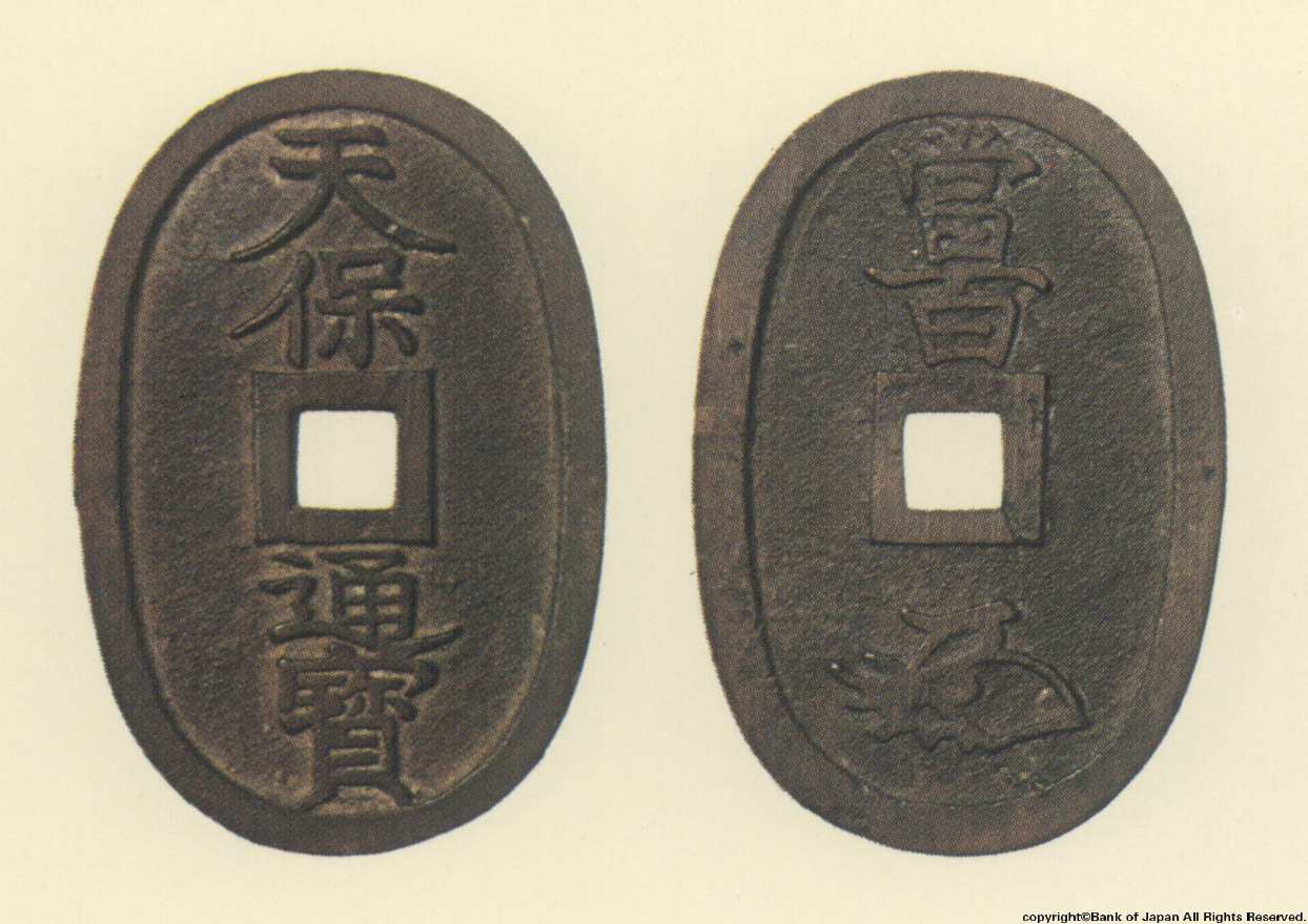 地方貨幣　天保通宝　水戸所鋳銭
