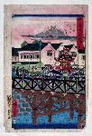 東京開華名所図絵之内　日本橋須賀の神社渡御